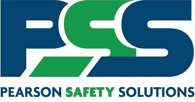 Logo with letters PSS in Blue and Green